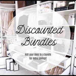 15% off bundles of 3+ items